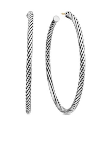 Boucles d'oreilles Cable en sterling - David Yurman - Modalova