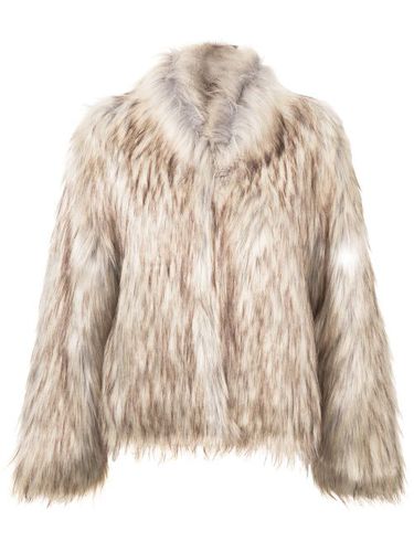 Veste ajustée à design texturé - Unreal Fur - Modalova