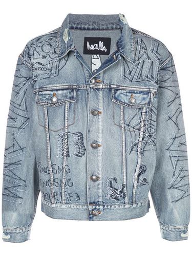 Veste Tatted en denim - Haculla - Modalova