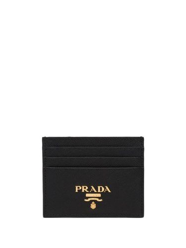 Prada porte-cartes à logo - Noir - Prada - Modalova