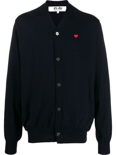 Cardigan à patch logo - Comme Des Garçons Play - Modalova