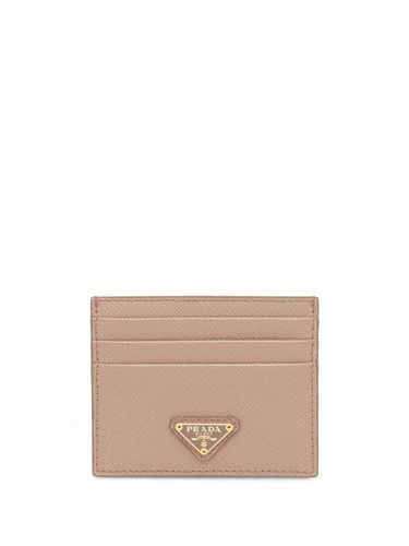 Porte-cartes en cuir Saffiano - Prada - Modalova