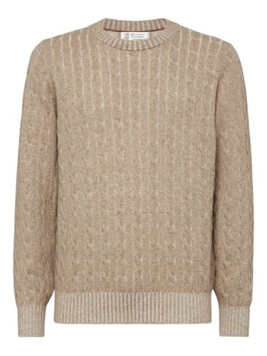 Pull en maille torsadée - Brunello Cucinelli - Modalova