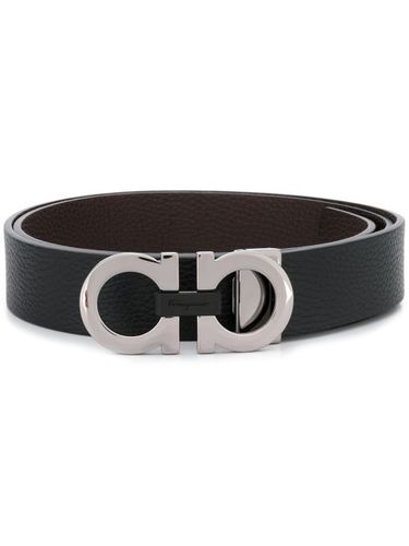 Ferragamo ceinture Gancini - Noir - Ferragamo - Modalova