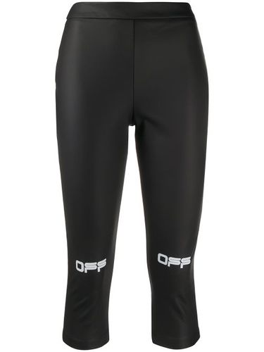 Pantalon crop à design ajusté - Off-White - Modalova