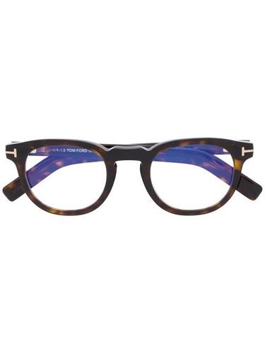 Lunettes de vue à monture ronde - TOM FORD Eyewear - Modalova