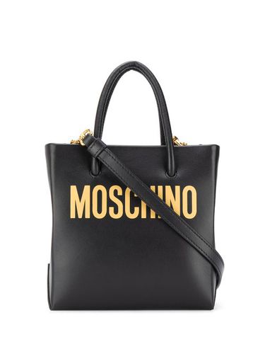 Mini sac à main à logo imprimé - Moschino - Modalova