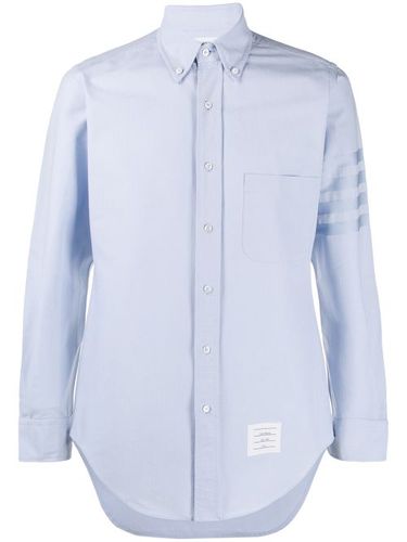 Chemise Oxford à 4 bandes contrastantes - Thom Browne - Modalova