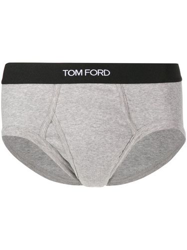 TOM FORD slip à logo - Gris - TOM FORD - Modalova