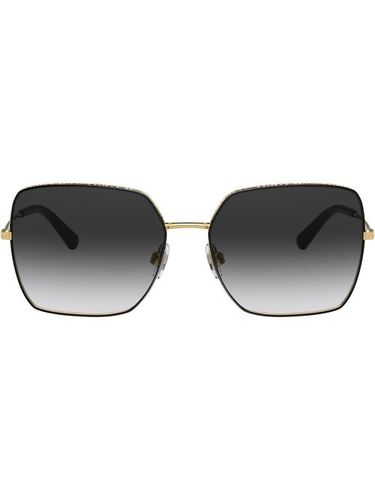 Lunettes de soleil à logo - Dolce & Gabbana Eyewear - Modalova