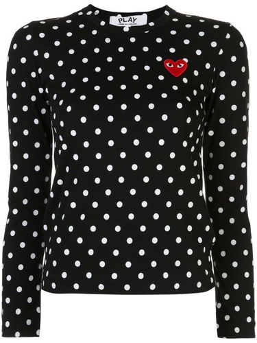 T-shirt à pois - Comme Des Garçons Play - Modalova