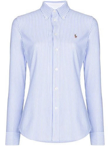 Chemise rayée à logo brodé - Polo Ralph Lauren - Modalova