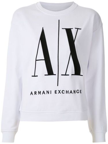 Sweat à logo imprimé - Armani Exchange - Modalova