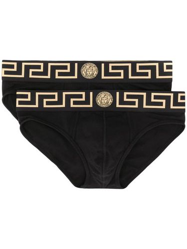 Lot de deux slips Greca Border - Versace - Modalova