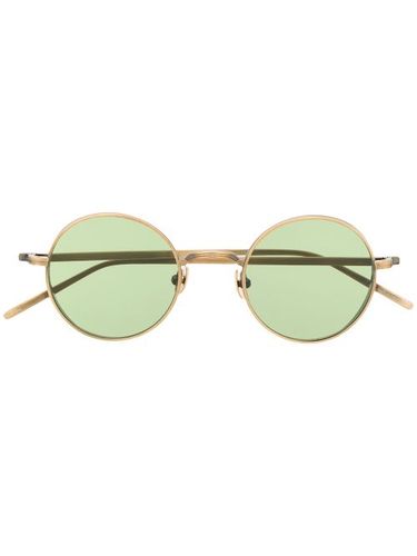 Lunettes de soleil teintées à monture ronde embossée - Matsuda - Modalova