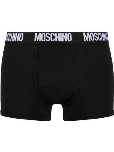 Moschino boxer à logo - Noir - Moschino - Modalova