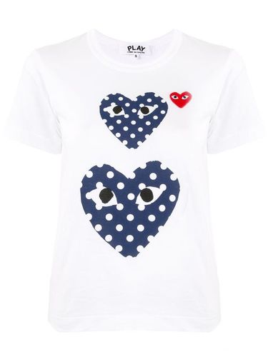 T-shirt à imprimé cœur - Comme Des Garçons Play - Modalova