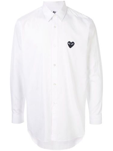 Chemise à logo brodé - Comme Des Garçons Play - Modalova