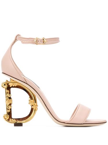 Sandales à talon sculpté - Dolce & Gabbana - Modalova
