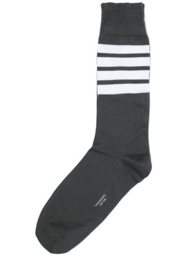 Chaussettes à 4 bandes signature - Thom Browne - Modalova