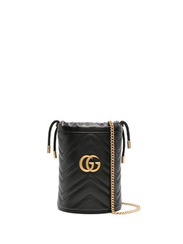 Mini sac seau GG Marmont - Gucci - Modalova