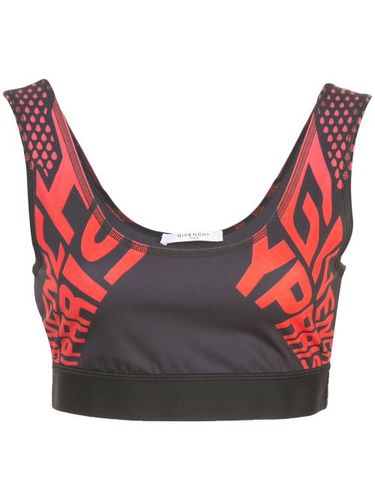 Brassière de sport à logo - Givenchy - Modalova