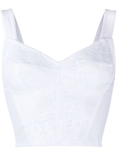 Top crop en dentelle - Dolce & Gabbana - Modalova