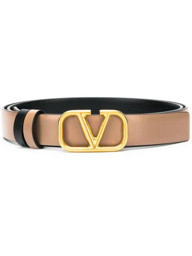 Ceinture VLogo Signature 20mm à design réversible - Valentino Garavani - Modalova