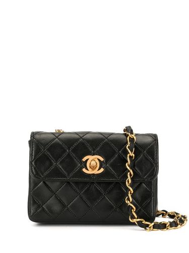 Mini sac à bandoulière matelassé - CHANEL Pre-Owned - Modalova