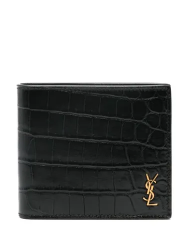 Portefeuille Tiny Cassandree East/West en cuir - Saint Laurent - Modalova