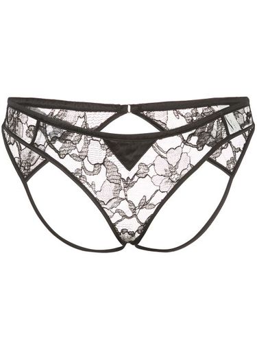 Culotte Magnolia en dentelle à découpes - Fleur Du Mal - Modalova
