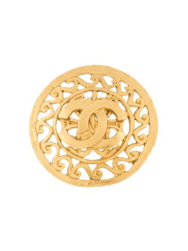 Broche à logo CC - CHANEL Pre-Owned - Modalova