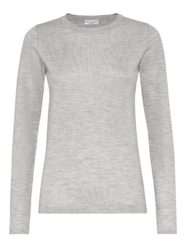 Pull en maille fine - Brunello Cucinelli - Modalova