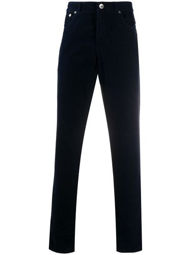 Pantalon chino droit texturé - Brunello Cucinelli - Modalova