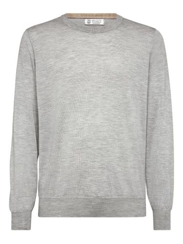 Pull ample à bords nervurés - Brunello Cucinelli - Modalova