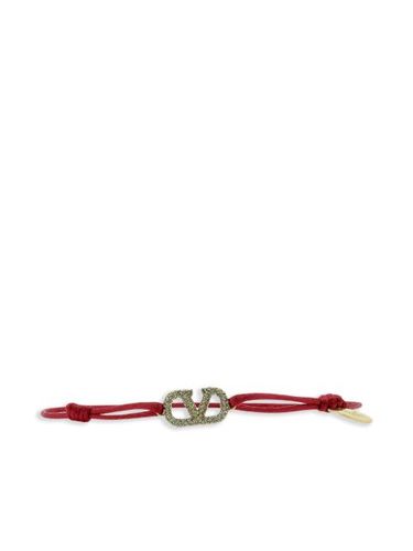 Ceinture VLOGO Signature à ornements en cristal - Valentino Garavani - Modalova