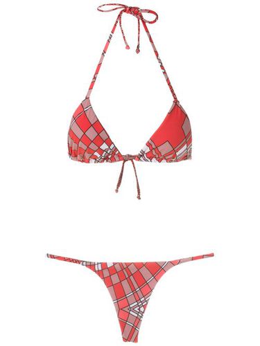 Bikini à détails noués - Amir Slama - Modalova