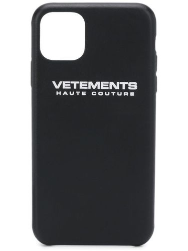 Coque d'iPhone 11 Pro à logo imprimé - VETEMENTS - Modalova