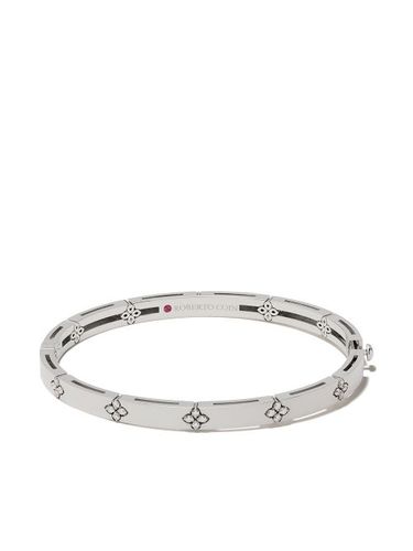 Bracelet Love in Verona en or blanc 18ct orné de diamants - Roberto Coin - Modalova