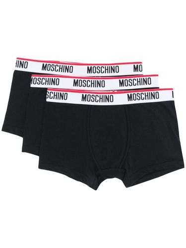 Moschino boxer à logo - Noir - Moschino - Modalova