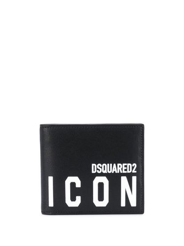 Portefeuille Icon à imprimé logo - DSQUARED2 - Modalova