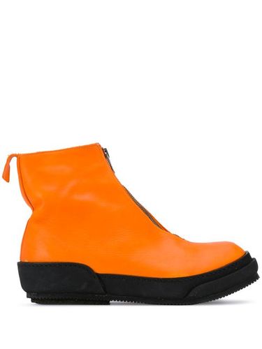 Bottines zippées colour block - Guidi - Modalova