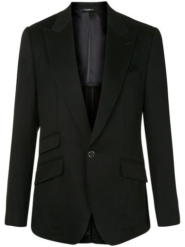 Blazer droit texturé - Dolce & Gabbana - Modalova