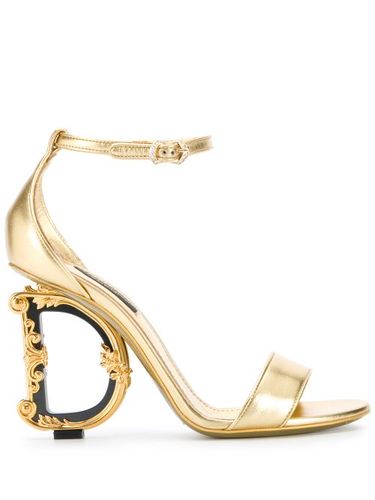 Sandales à talon sculpté - Dolce & Gabbana - Modalova