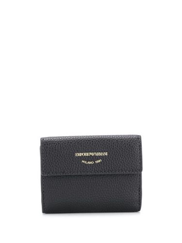 Porte-monnaie à logo - Emporio Armani - Modalova