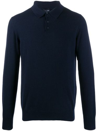 Polo à manches longues - Giorgio Armani - Modalova
