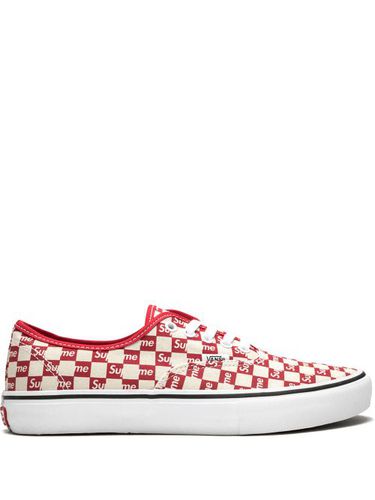 X Supreme Authentic Pro baskets Supreme Checkered Red - Vans - Modalova