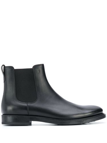 Tod's bottines en cuir - Noir - Tod's - Modalova