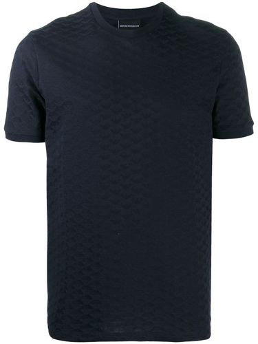 T-shirt à logo embossé - Emporio Armani - Modalova