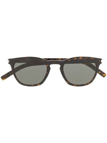 Lunettes de soleil à monture carrée - Saint Laurent Eyewear - Modalova